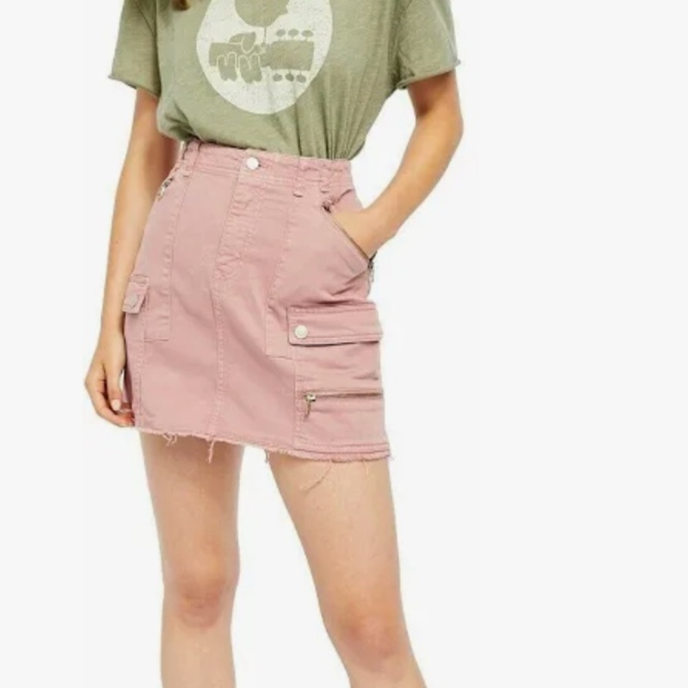 Free People Avenue Skirt- Dusty Lilac